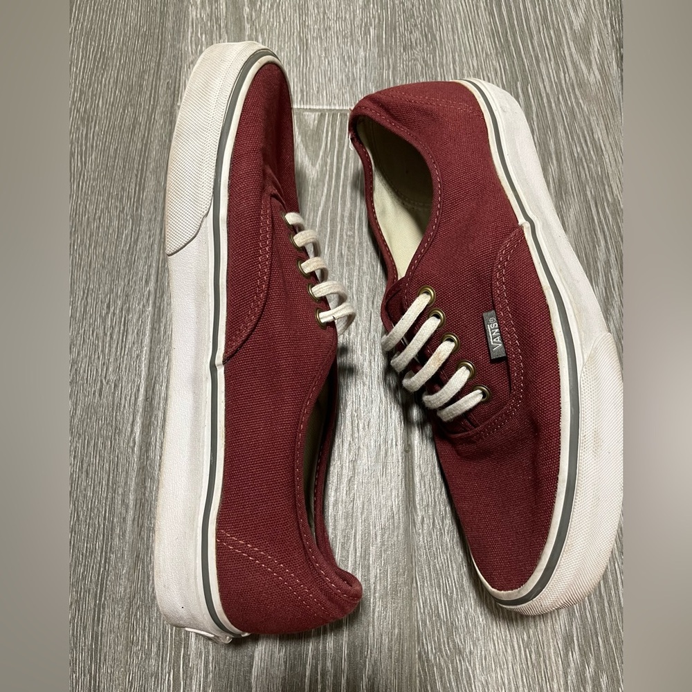 Vans Maroon